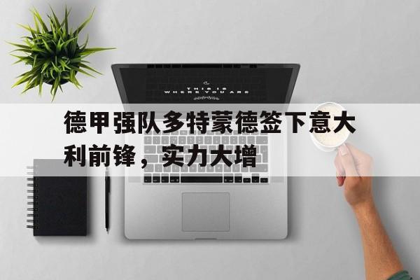 德甲强队多特蒙德签下意大利前锋，实力大增的简单介绍